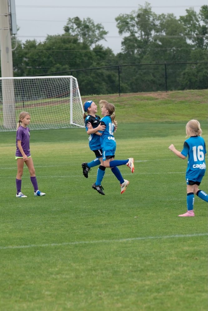 Mississippi Rush players celebrating